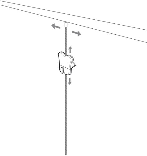 STAS zipper: Het perfecte systeem voor alle soorten wanddecoraties, van foto tot schilderij.