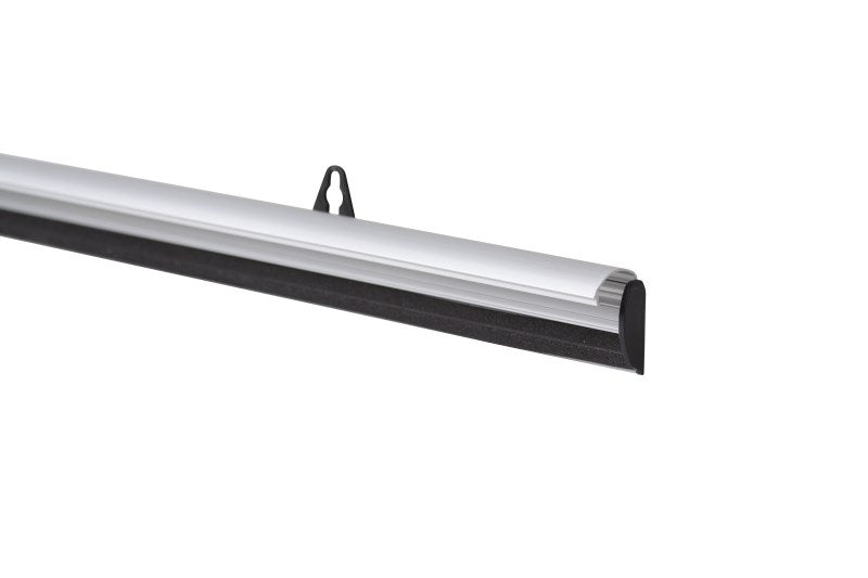 STAS poster snap, veelzijdige aluminium strip voor het eenvoudig verwisselen van afbeeldingen.