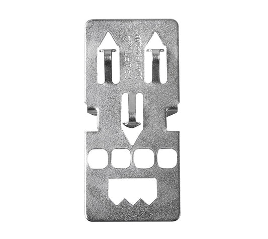 STAS foambord hanger zelfhechtend (4 stuks) voor eenvoudig ophangen van schuimborden tot 8 kg.