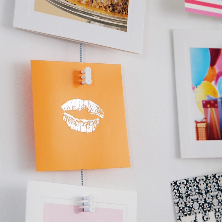 STAS magnet set: Het ideale magnetisch ophangsysteem voor foto's, kaarten en memo's zonder boren.