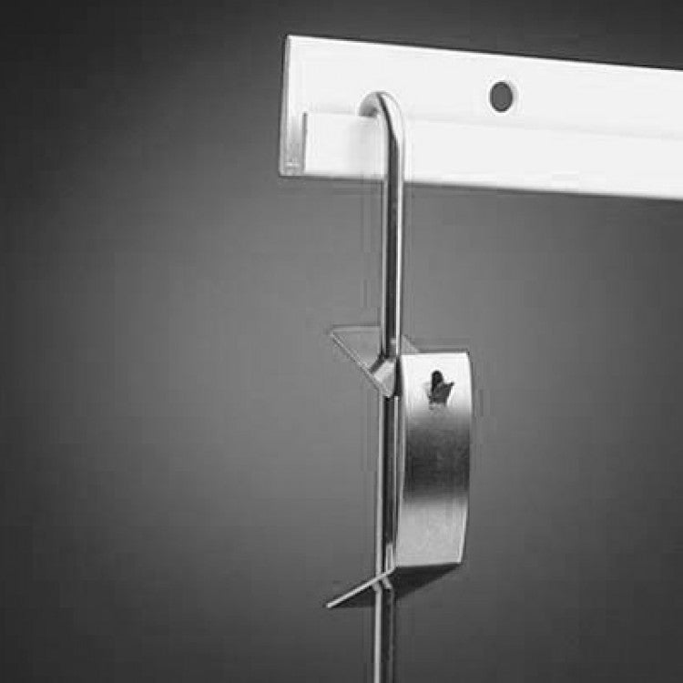 STAS j rail stang + STAS schuifveer biedt een stevige ondersteuning voor uw decoraties.