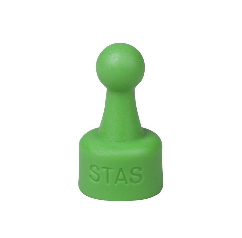 STAS magneten kleuren (10 stuks), ideaal als losse magneten voor thuis of op kantoor, gebruik ze veilig en eenvoudig.