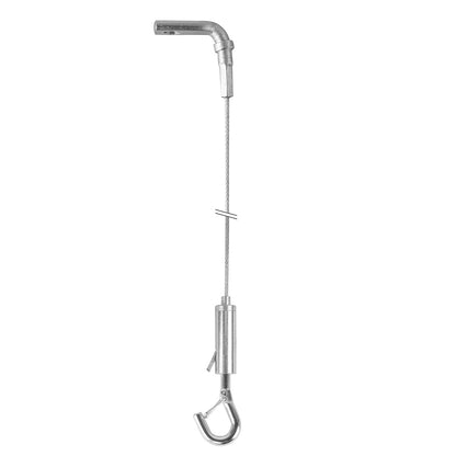 STAS ophangset met oogbevestiging (90°) voor veilige bevestiging van verlichting en objecten.