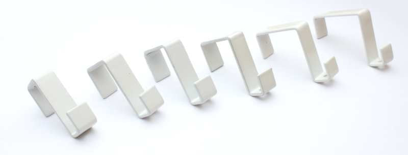 STAS wandhaak wit - diverse maten, praktische oplossing voor interieurdecoratie.