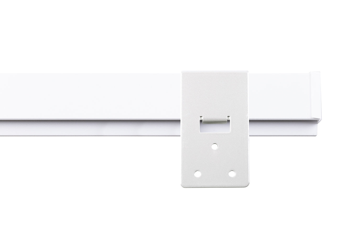 STAS papergrip hanger, veilig ophangsysteem voor whiteboards en magneetborden met stevige blokkering.