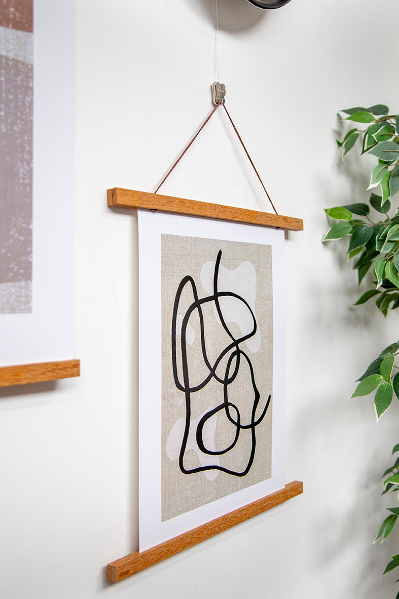 Sanauto B1 Posterhanger, magnetische houten posterlatten, fotohouder (76 cm, zwart, 2 verpakkingen Sanauto B1 Posterhanger, magnetische houten posterlatten, fotohouder (76 cm, zwart, 2 verpakkingen
