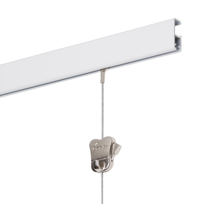 STAS cliprail pro 200 cm, Rail connectoren en eindkappen apart verkrijgbaar.