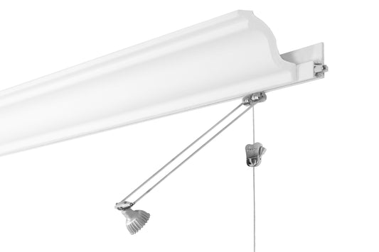 STAS multirail crown wit 300 cm, perfect voor een strakke en moderne ophangoplossing.