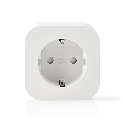 STAS wifi smart plug / schuko type F / 10A, eenvoudig te koppelen met Wi-Fi voor smart toepassingen.