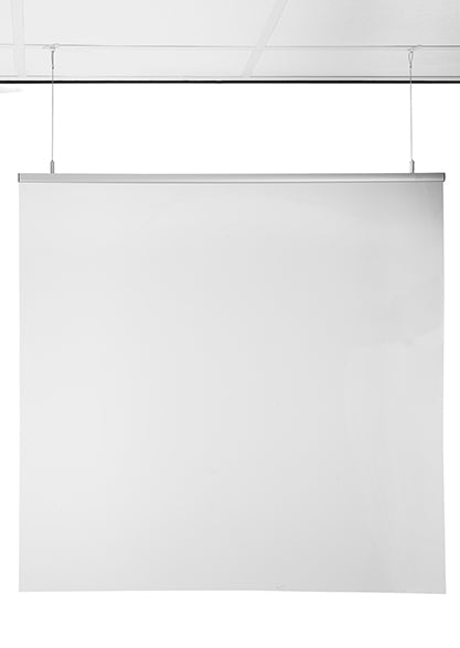 STAS signtrack set: leverbaar in lengtes van 42 cm tot 200 cm voor diverse toepassingen.