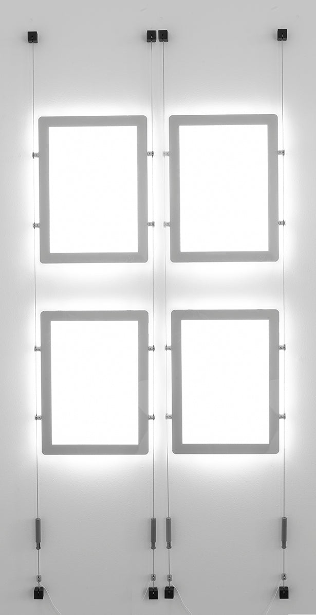 STAS tense led-frame, veelzijdig te gebruiken voor elk presentatieproject.