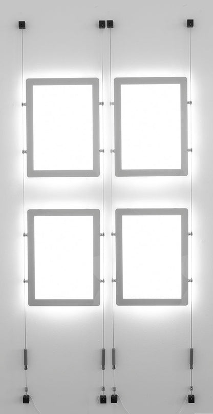 STAS tense led-frame, veelzijdig te gebruiken voor elk presentatieproject.