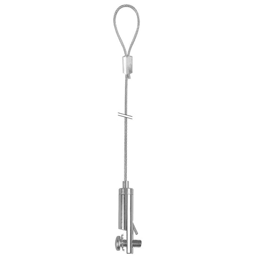 STAS ophangset met paneelhanger (groot) voor panelen tot 10 mm dik en 25 kg max. belastbaar.