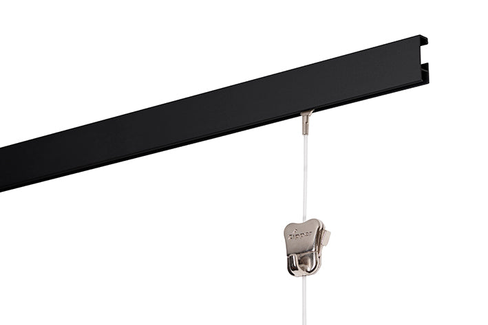STAS cliprail 300 cm, gebruiksvriendelijk en stevig ophangsysteem.