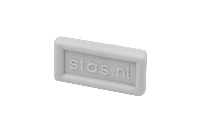 STAS cliprail pro / multirail eindkap zorgt voor een strakke uitstraling van uw rails.