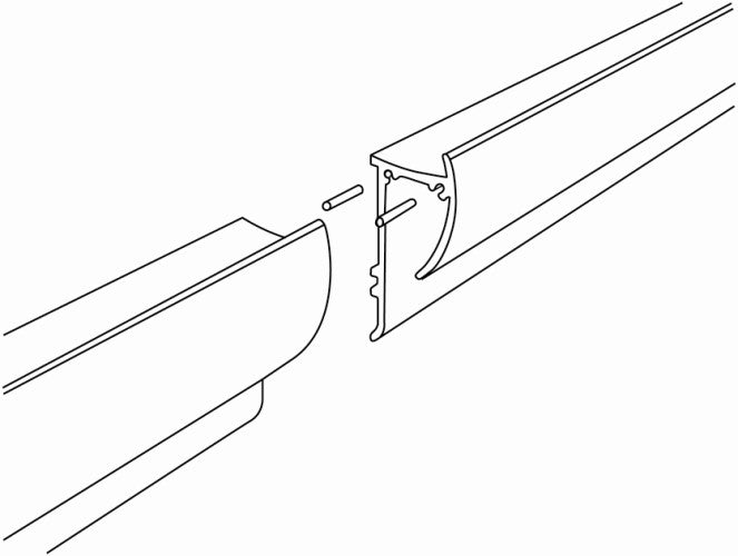 STAS paperrail connector set