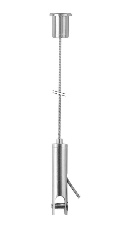 STAS ophangset met paneelhanger (10mm) en plafondbevestiging