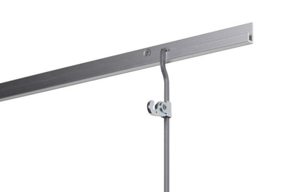 STAS j-rail max 200 cm, gemaakt van aluminium voor een strak en modern uitstraling.