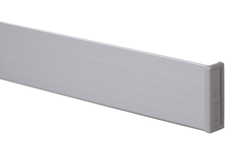 STAS multirail max 200 cm, perfect voor het ophangen van kaders en wandpanelen.