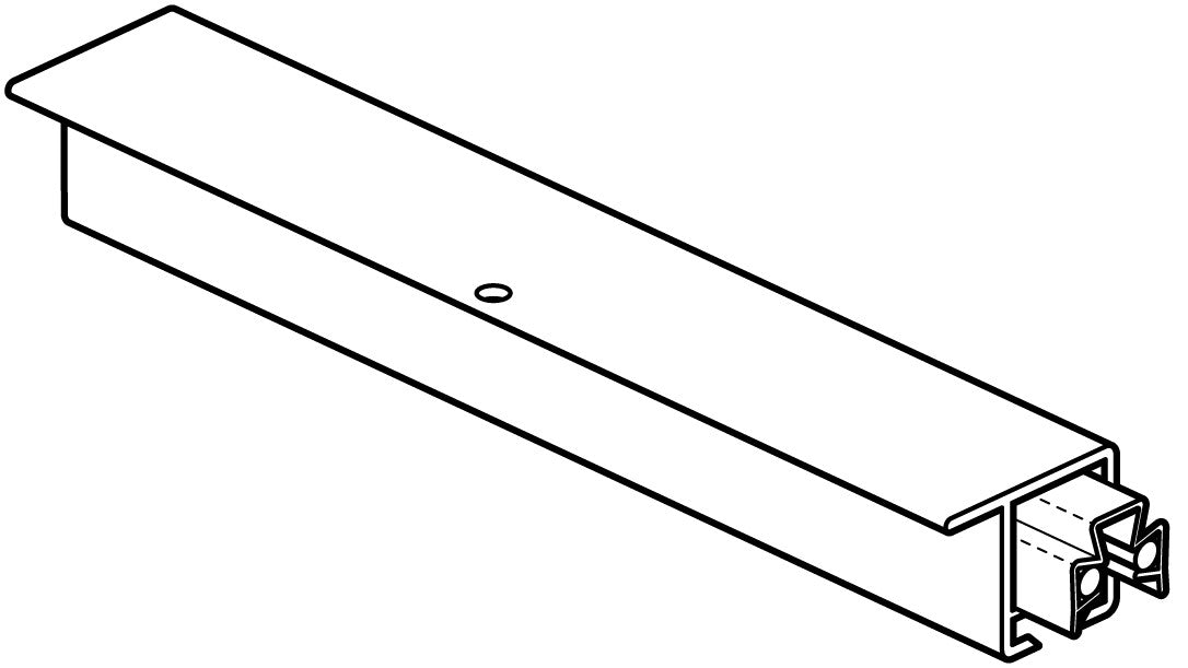 STAS u-rail multi 300 cm garandeert een veilige installatie met de juiste bevestigingsmaterialen.