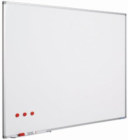 STAS whiteboard 90x120 - andere afmetingen op aanvraag!